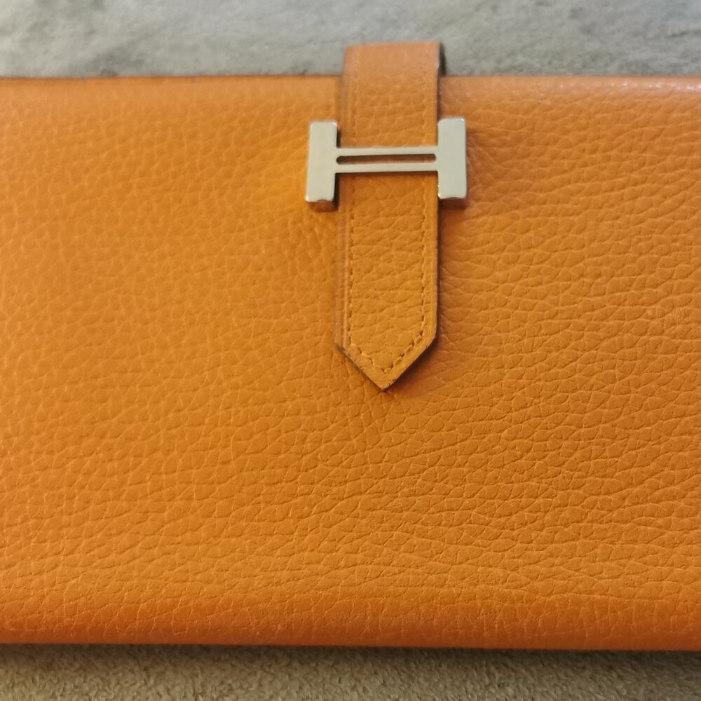 Hermes Bearn vintage wallet